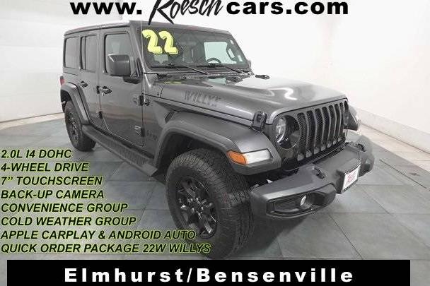 JEEP WRANGLER 2022 1C4HJXDN6NW276895 image