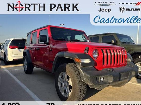 JEEP WRANGLER 2022 1C4HJXDN0NW161774 image