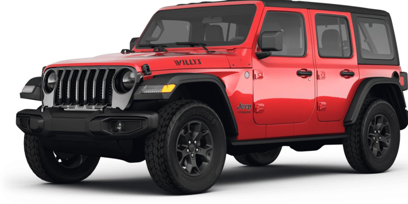 JEEP WRANGLER 2022 1C4HJXDM8NW256090 image