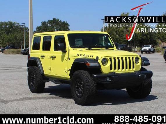 JEEP WRANGLER 2022 1C4HJXDG1NW253994 image