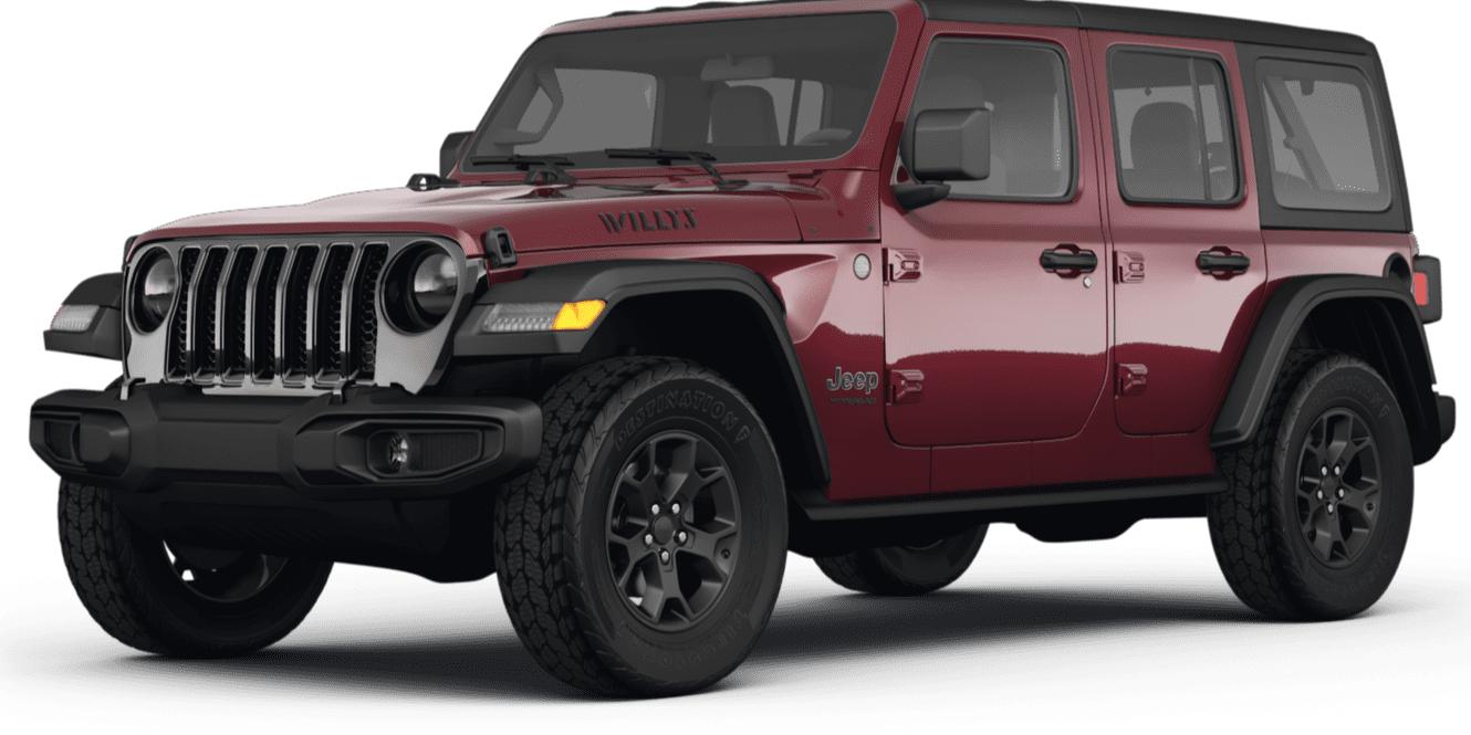 JEEP WRANGLER 2022 1C4HJXDG3NW145201 image