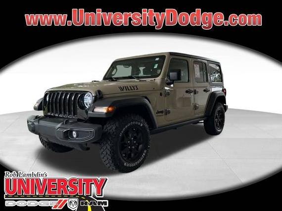 JEEP WRANGLER 2022 1C4HJXDG5NW264366 image