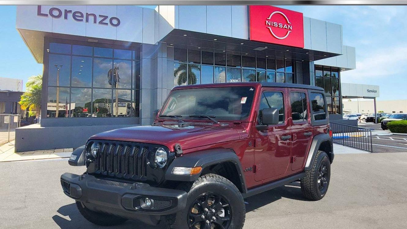 JEEP WRANGLER 2022 1C4HJXDN2NW167334 image