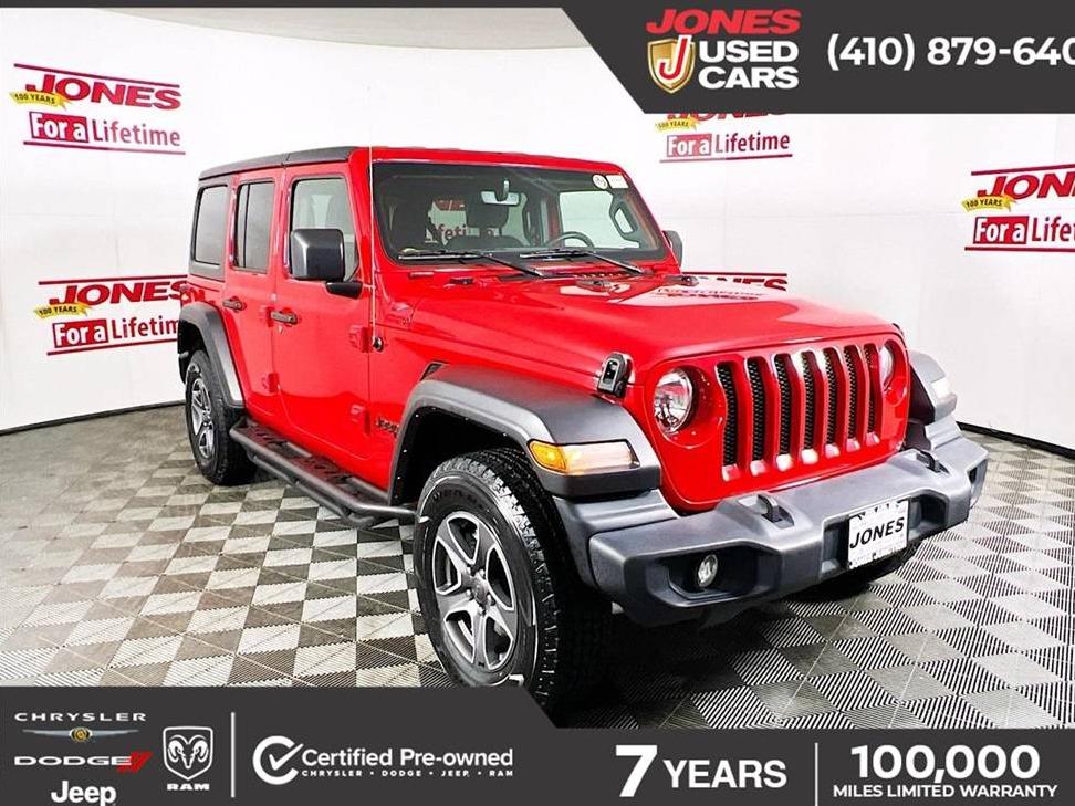 JEEP WRANGLER 2022 1C4HJXDG9NW134980 image