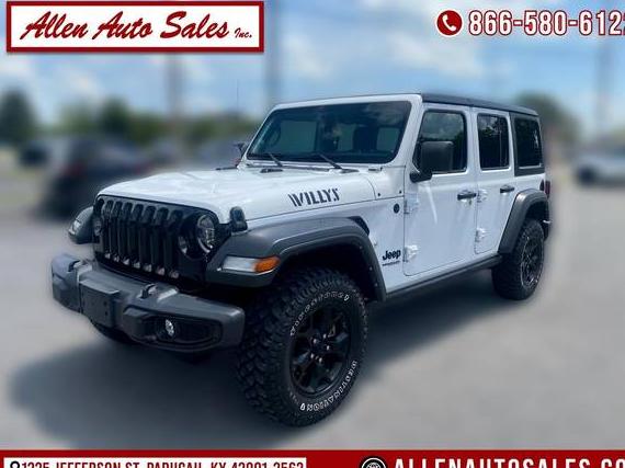 JEEP WRANGLER 2022 1C4HJXDN8NW161005 image