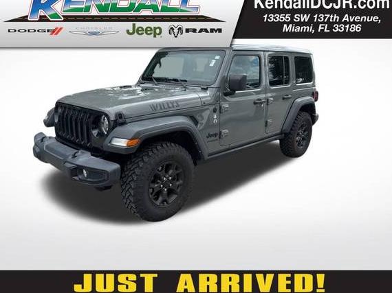 JEEP WRANGLER 2022 1C4HJXDG9NW139483 image