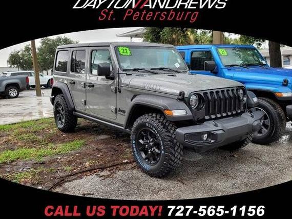JEEP WRANGLER 2022 1C4HJXDG1NW122015 image