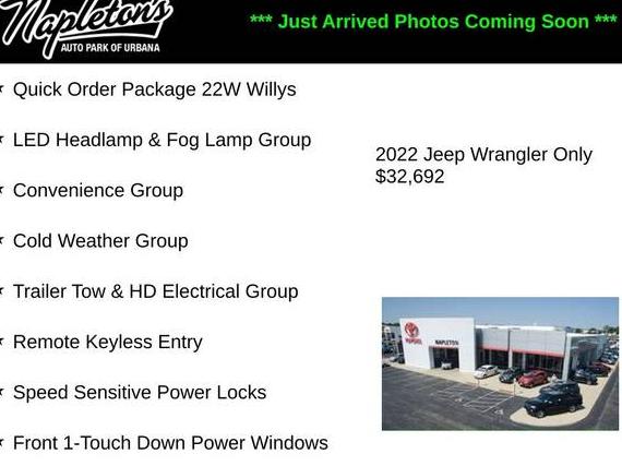JEEP WRANGLER 2022 1C4HJXDN0NW225358 image