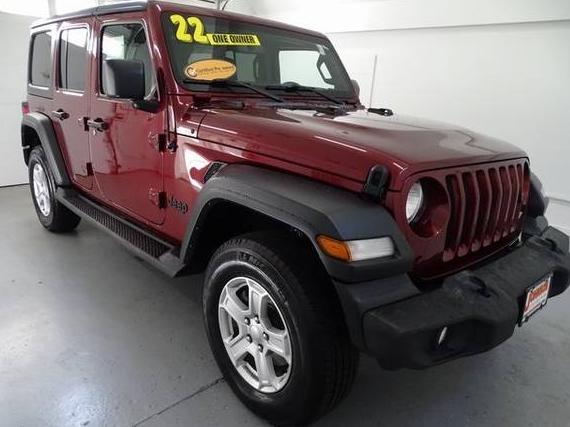 JEEP WRANGLER 2022 1C4HJXDG6NW134757 image