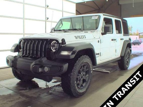 JEEP WRANGLER 2022 1C4HJXDG1NW191321 image