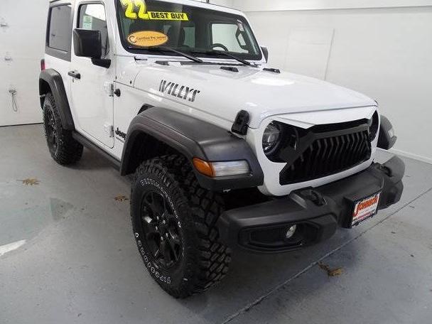 JEEP WRANGLER 2022 1C4GJXAN3NW252781 image