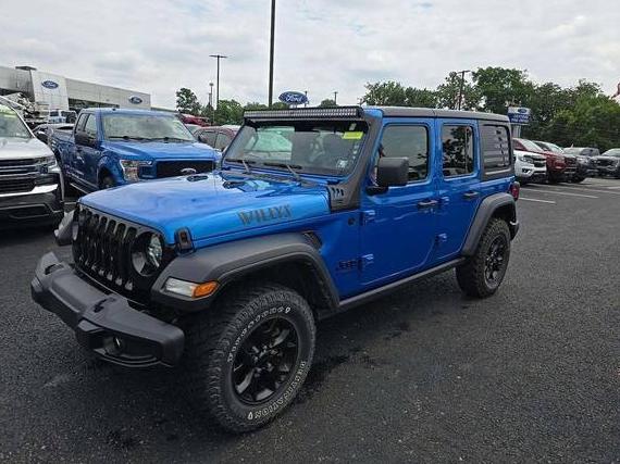 JEEP WRANGLER 2022 1C4HJXDN1NW241424 image