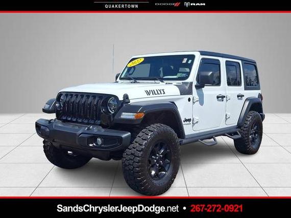 JEEP WRANGLER 2022 1C4HJXDNXNW252633 image