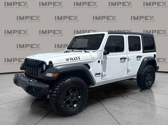JEEP WRANGLER 2022 1C4HJXDG5NW195856 image