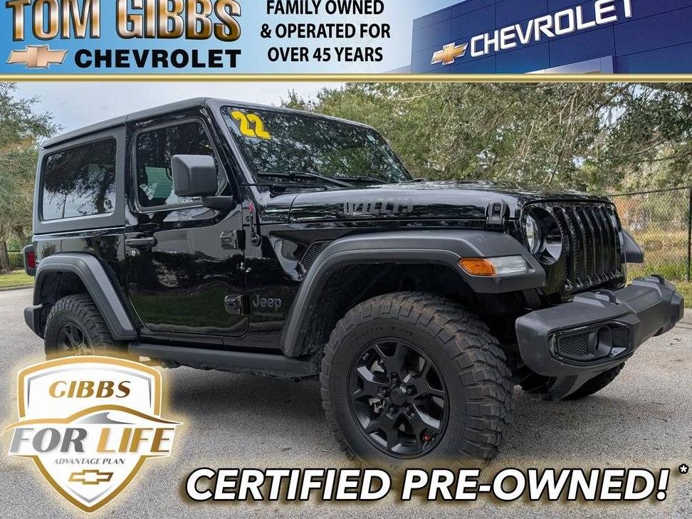 JEEP WRANGLER 2022 1C4GJXAN5NW246223 image