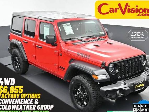 JEEP WRANGLER 2022 1C4HJXDN7NW130165 image