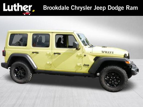 JEEP WRANGLER 2022 1C4HJXDG4NW158085 image