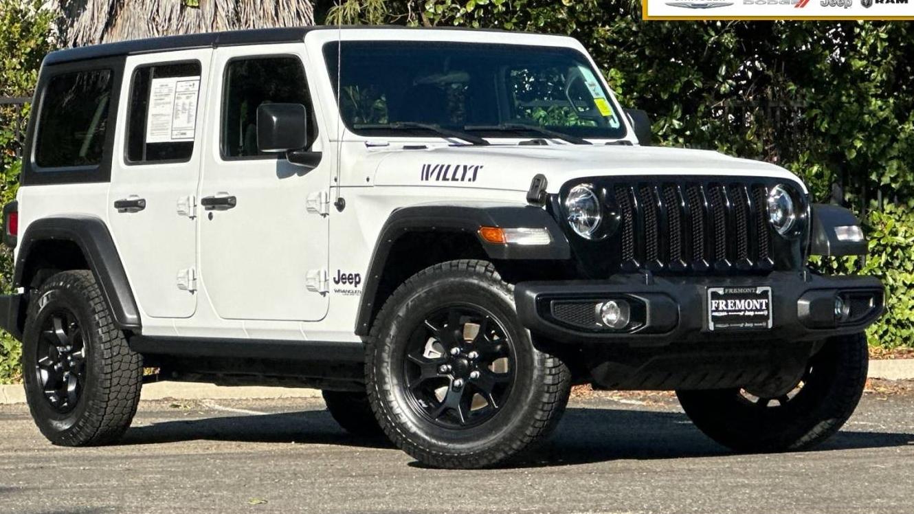 JEEP WRANGLER 2022 1C4HJXDG1NW144757 image