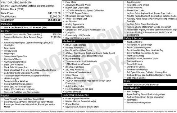 JEEP WRANGLER 2025 1C4PJXEN2SW554276 image