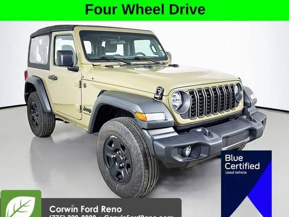 JEEP WRANGLER 2025 1C4PJXAG1SW574669 image JEEP WRANGLER 2025 1C4PJXAG1SW574669 image