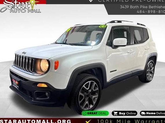 JEEP RENEGADE 2016 ZACCJBBT0GPE03588 image