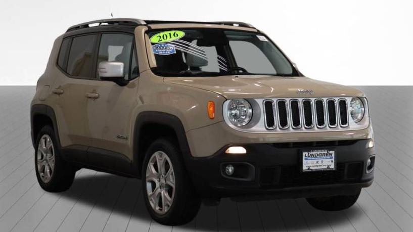 JEEP RENEGADE 2016 ZACCJBDT8GPC66252 image