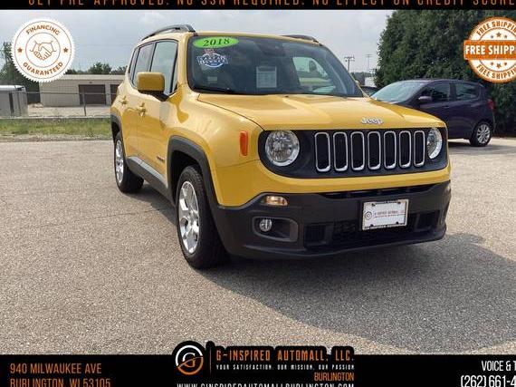 JEEP RENEGADE 2018 ZACCJABB8JPH74068 image