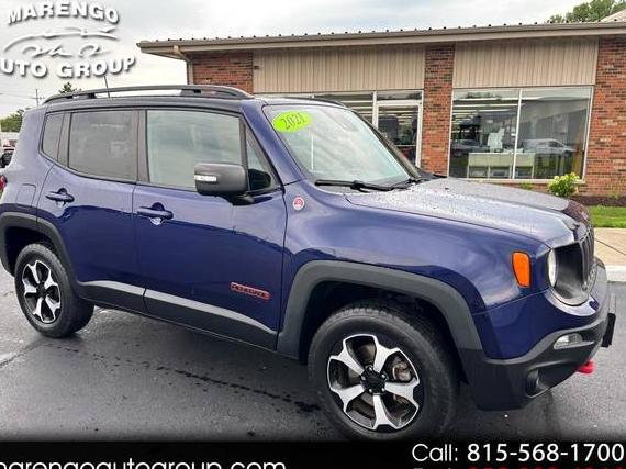 JEEP RENEGADE 2021 ZACNJDC12MPM50101 image