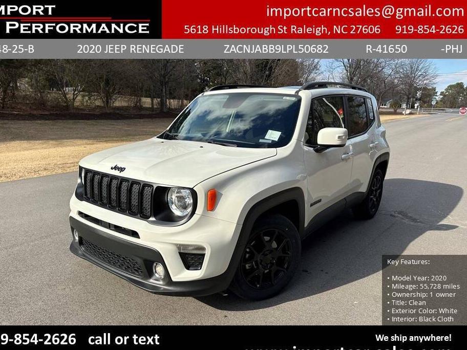 JEEP RENEGADE 2020 ZACNJABB9LPL50682 image