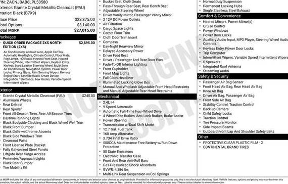 JEEP RENEGADE 2020 ZACNJBAB6LPL53580 image