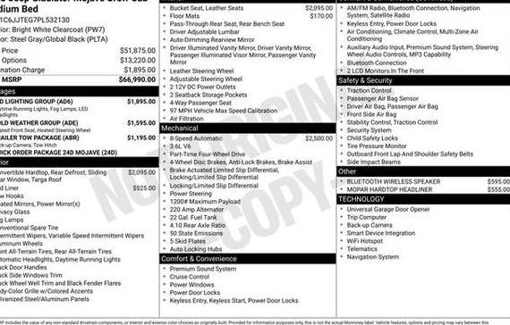 JEEP GLADIATOR 2023 1C6JJTEG7PL532130 image JEEP GLADIATOR 2023 1C6JJTEG7PL532130 image