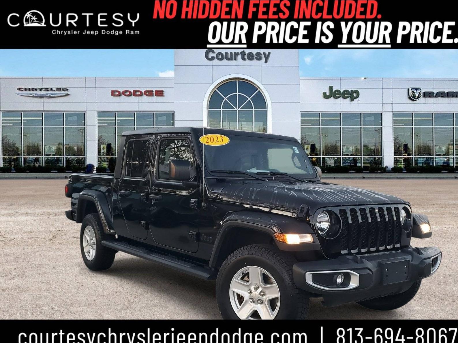 JEEP GLADIATOR 2023 1C6HJTAG7PL532701 image