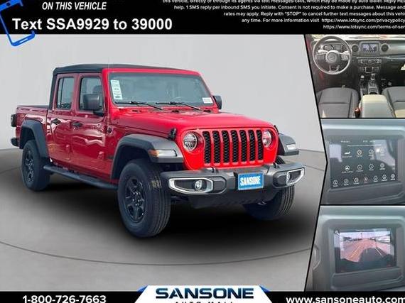 JEEP GLADIATOR 2023 1C6HJTAG1PL549929 image JEEP GLADIATOR 2023 1C6HJTAG1PL549929 image