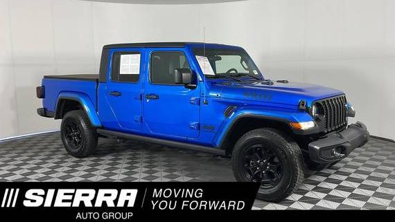 JEEP GLADIATOR 2021 1C6HJTAG7ML599116 image