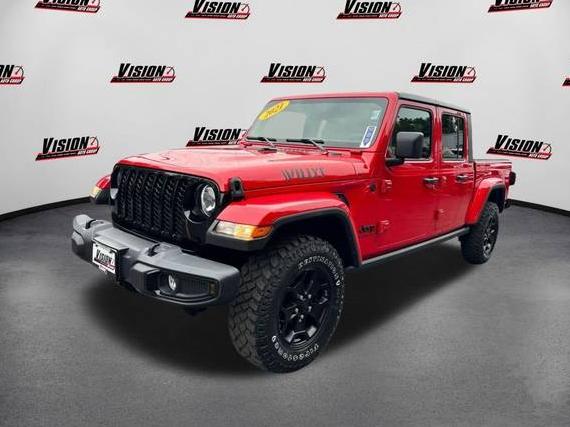 JEEP GLADIATOR 2021 1C6HJTAG1ML580254 image