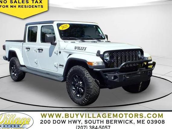 JEEP GLADIATOR 2021 1C6HJTAG1ML511810 image