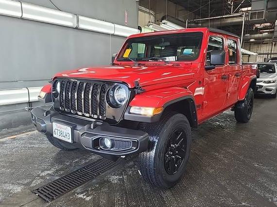 JEEP GLADIATOR 2021 1C6HJTAG6ML580430 image