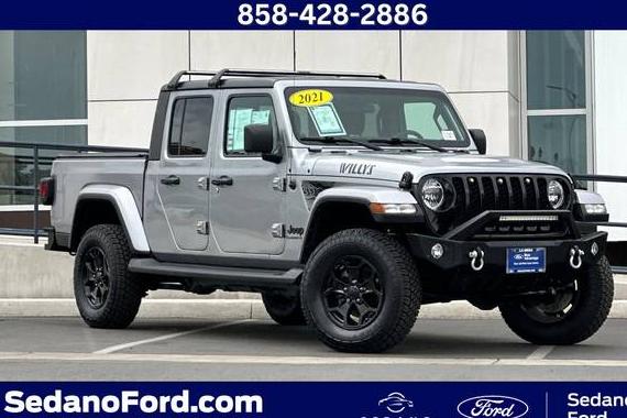JEEP GLADIATOR 2021 1C6HJTAG4ML577591 image