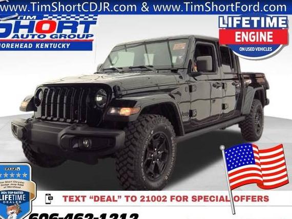 JEEP GLADIATOR 2021 1C6HJTAG4ML584394 image