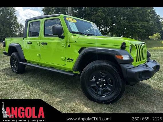 JEEP GLADIATOR 2021 1C6HJTAG8ML623536 image