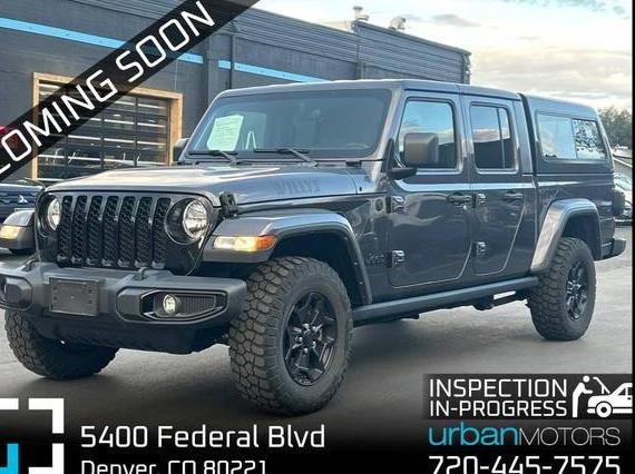 JEEP GLADIATOR 2021 1C6HJTAG1ML588452 image