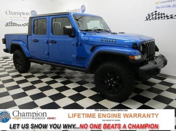 JEEP GLADIATOR 2021 1C6HJTAG3ML519066 image