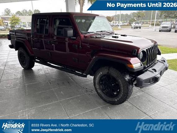 JEEP GLADIATOR 2021 1C6HJTAG5ML599129 image