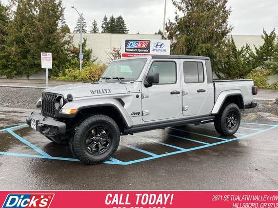 JEEP GLADIATOR 2021 1C6HJTAG6ML554863 image