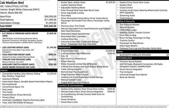 JEEP GLADIATOR 2020 1C6HJTFG2LL107700 image JEEP GLADIATOR 2020 1C6HJTFG2LL107700 image