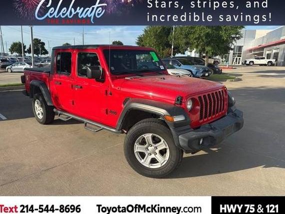 JEEP GLADIATOR 2020 1C6HJTAG7LL120739 image