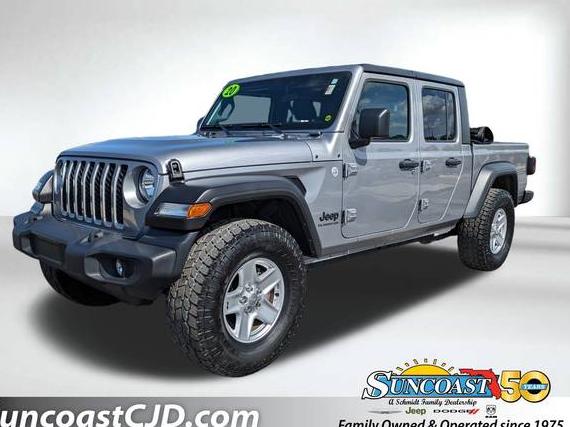 JEEP GLADIATOR 2020 1C6HJTAG8LL137954 image