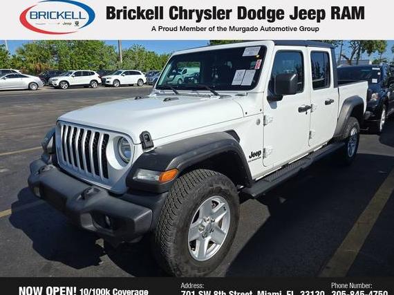 JEEP GLADIATOR 2020 1C6HJTAG2LL153017 image