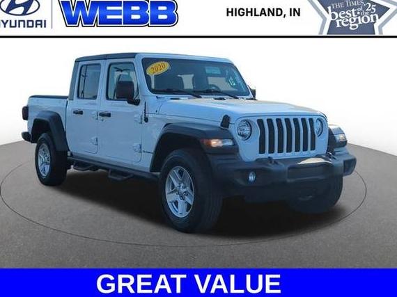 JEEP GLADIATOR 2020 1C6JJTAG4LL125155 image