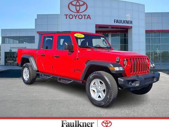JEEP GLADIATOR 2020 1C6JJTAG1LL168691 image